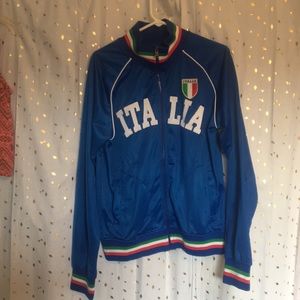 Blue italia track jacket from Florence